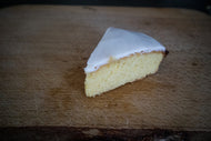Lemon Drizzle Cake Slice